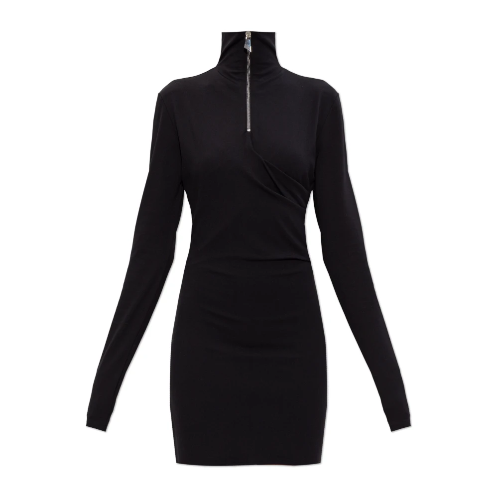 The Attico Women's Black Turtleneck Dress - Short Dresses - M - Dresses