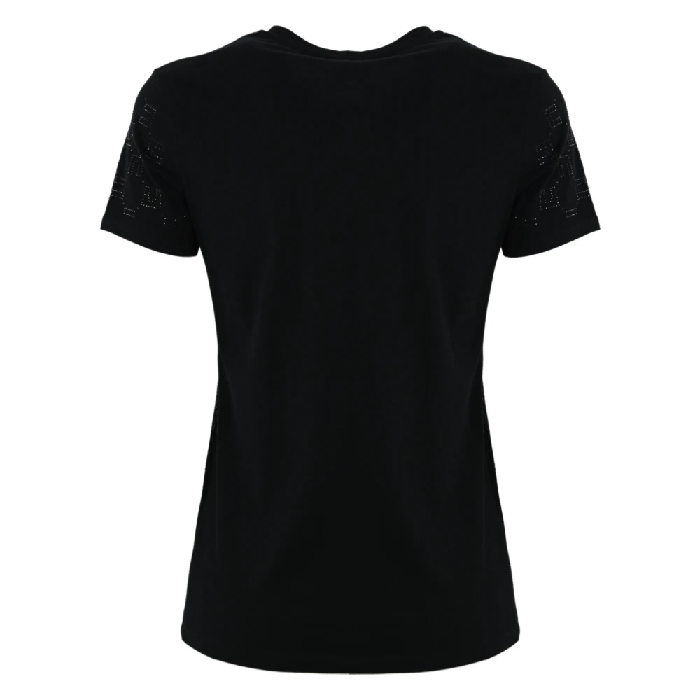 Elisabetta Franchi T-Shirts Black Dames