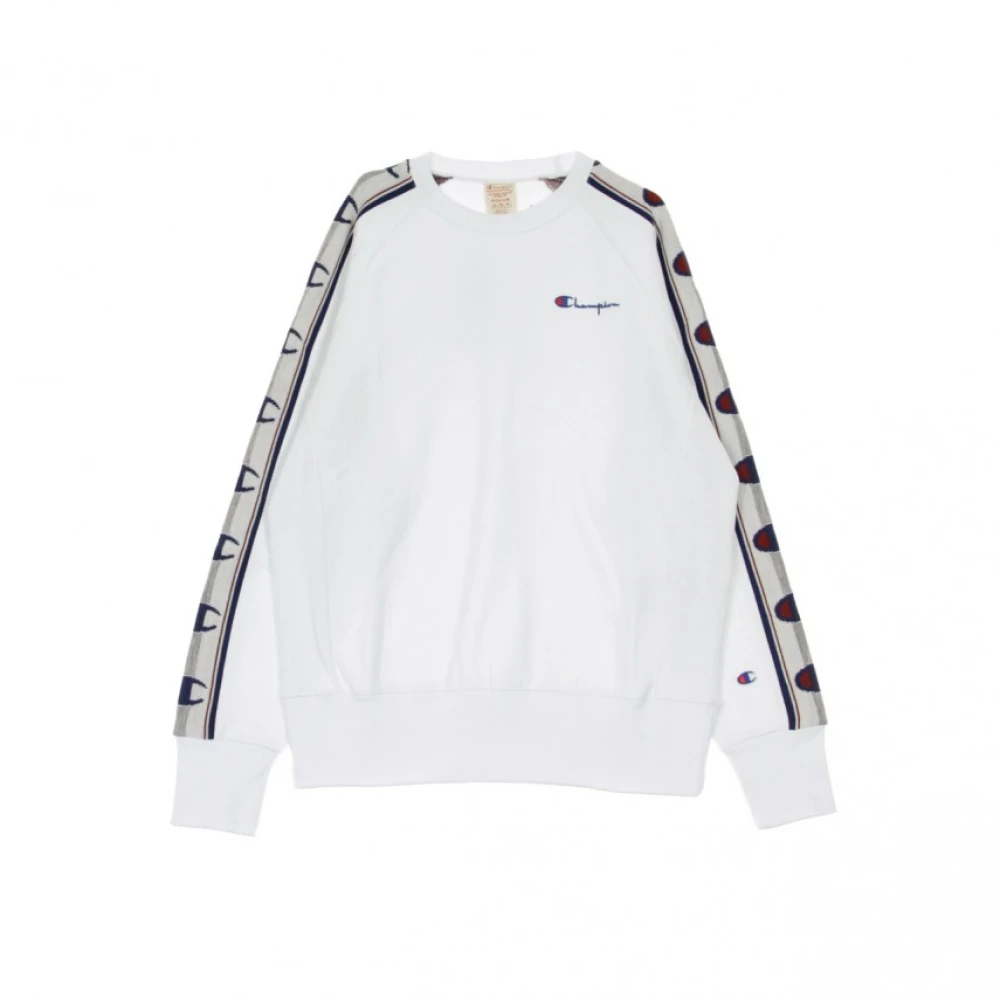 Champion Men's White Crewneck Sweatshirt
