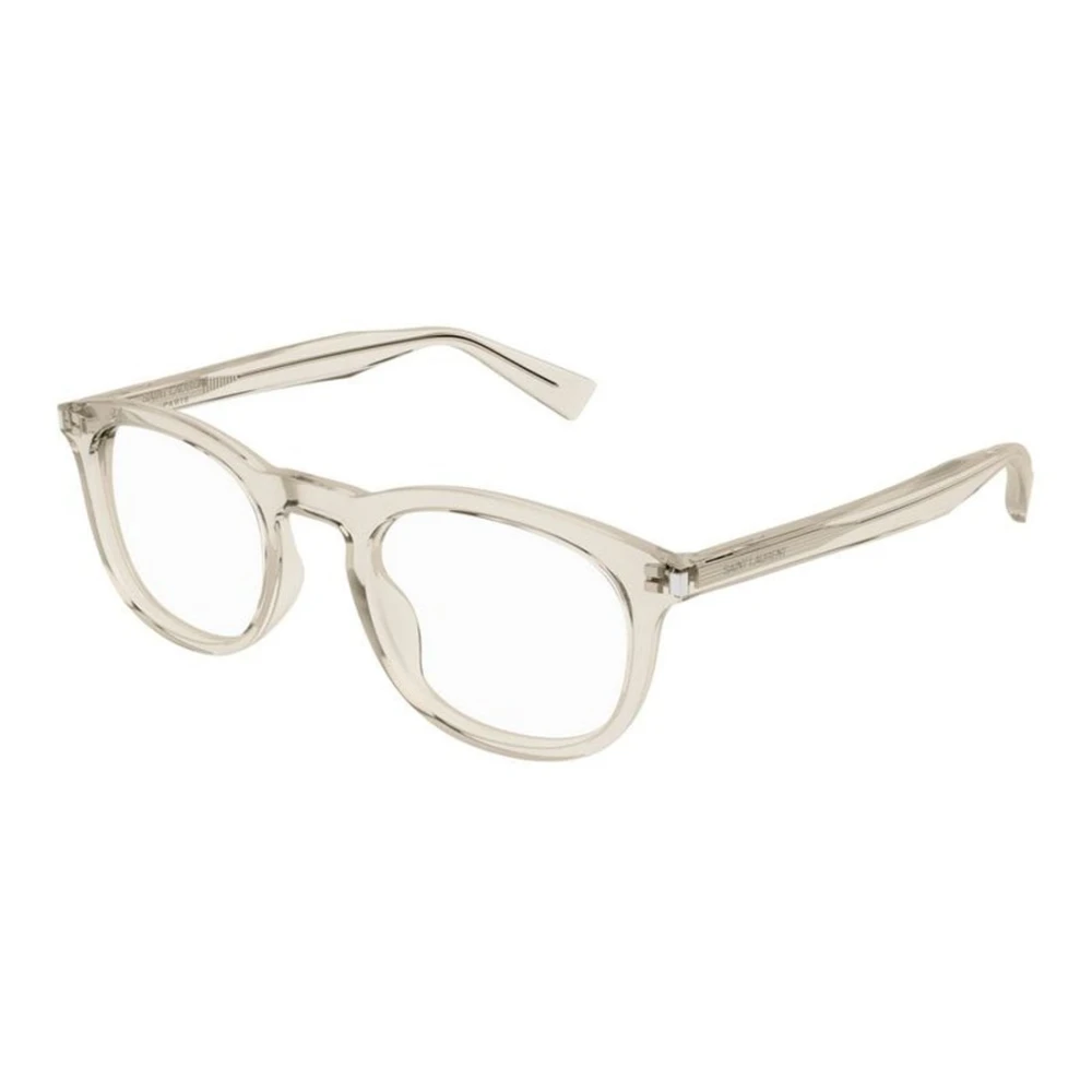 Saint Laurent Unisex Beige Glasses, 50 Mm, Optical Frame