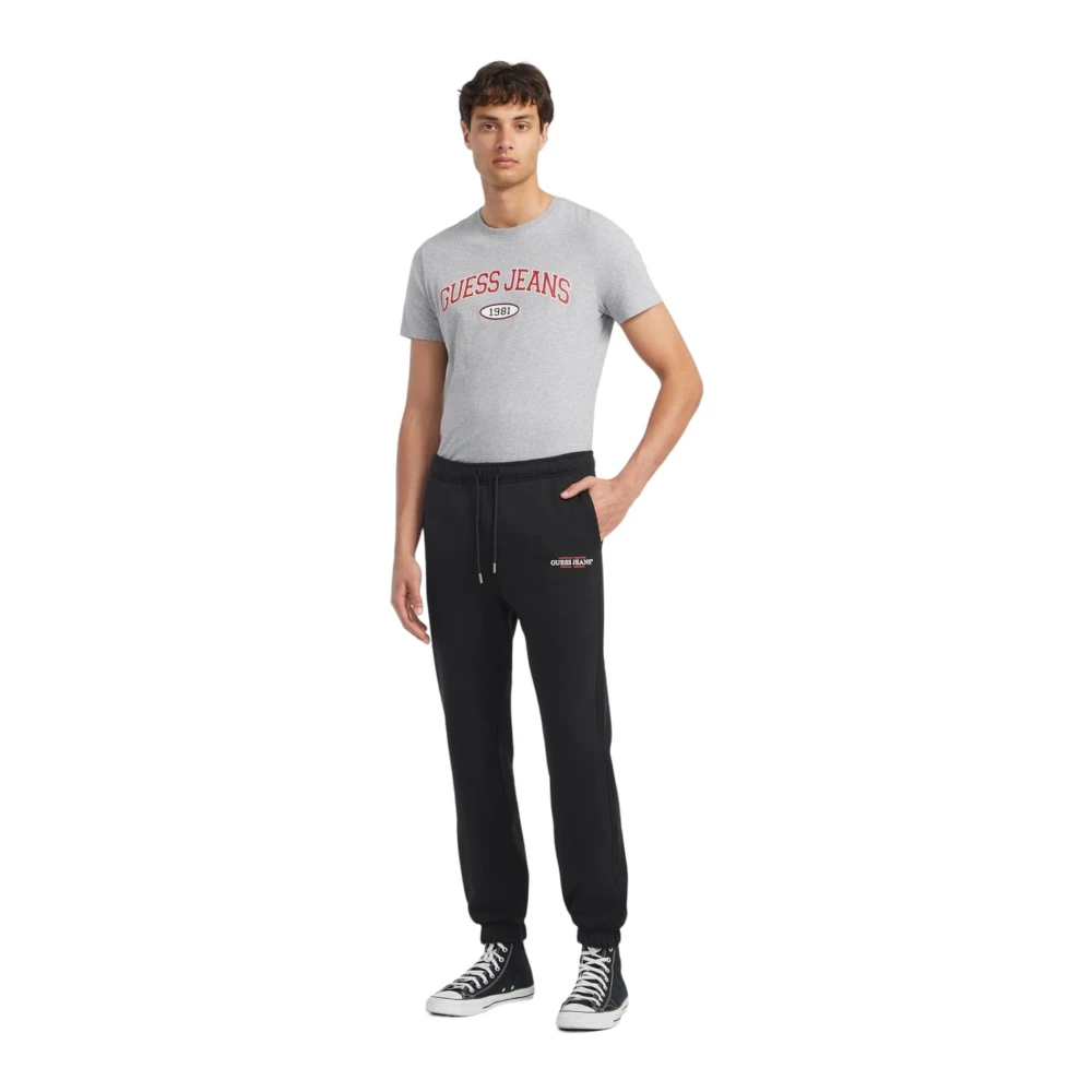 Guess Casual Sweatpants Black Heren