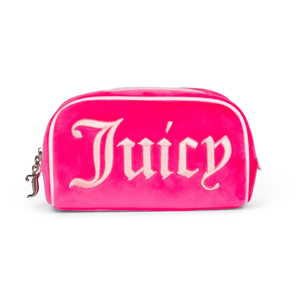 Juicy Couture Iris Flat Beauty Tas Pink Dames