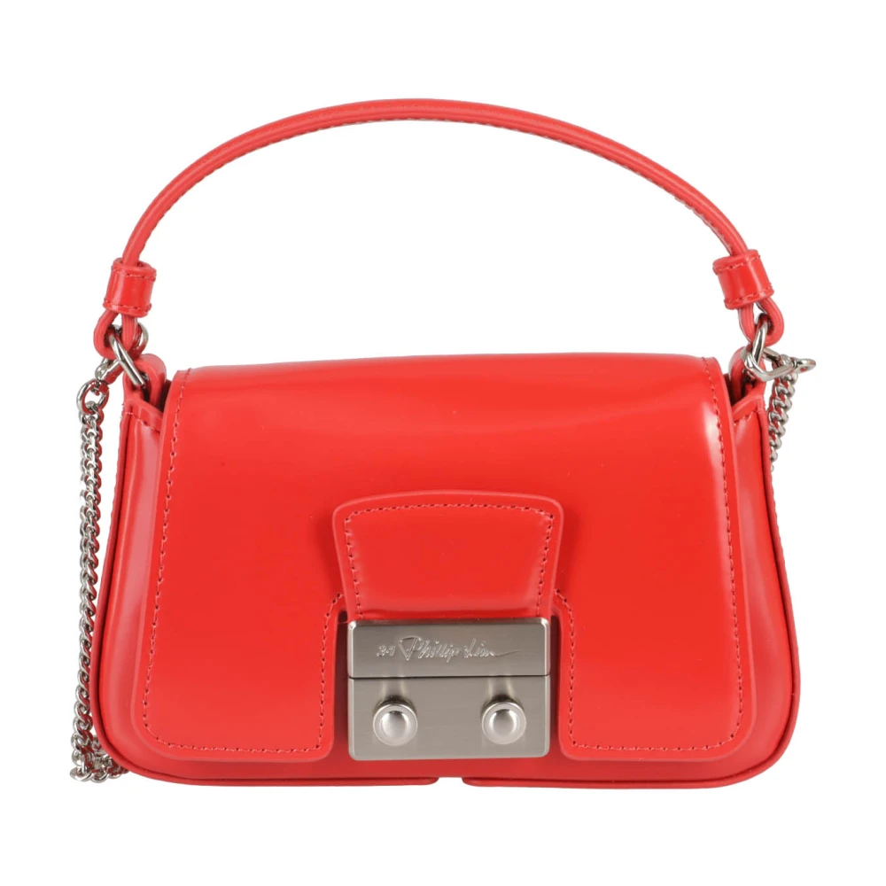 3.1 phillip lim Micro Chain Crossbody Tas Red Dames