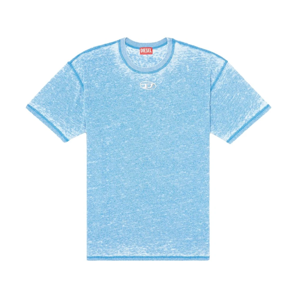 Diesel - Tops > T-Shirts - Blue - Diesel - Modalova