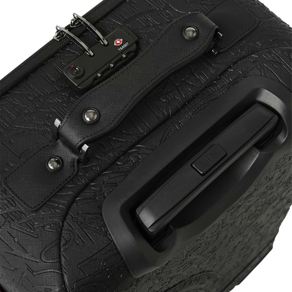 Sprayground Nacht Graff Embossed Zachte Bagage Black Dames