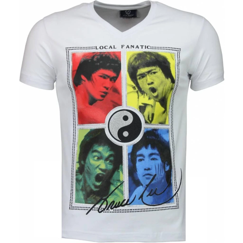 Bruce Lee Ying Yang - Herre T-skjorte - 2315W
