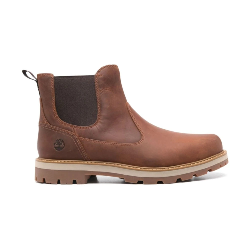Timberland Men's Brown Suede Chelsea Boots - Chelsea Boots - 9 Uk - Shoes