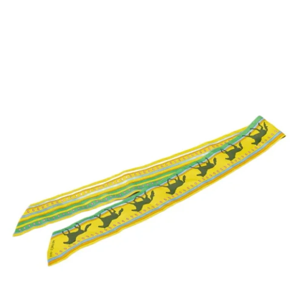 Pre-owned > Pre-owned Accessories > Pre-owned Scarves - - Hermès Vintage - Modalova