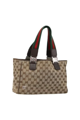 Pre-owned Vintage GG Canvas Tote