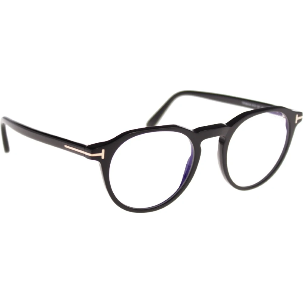 Tom Ford Unisex Black Prescription Glasses - Glasses - 49 Mm - Accessories