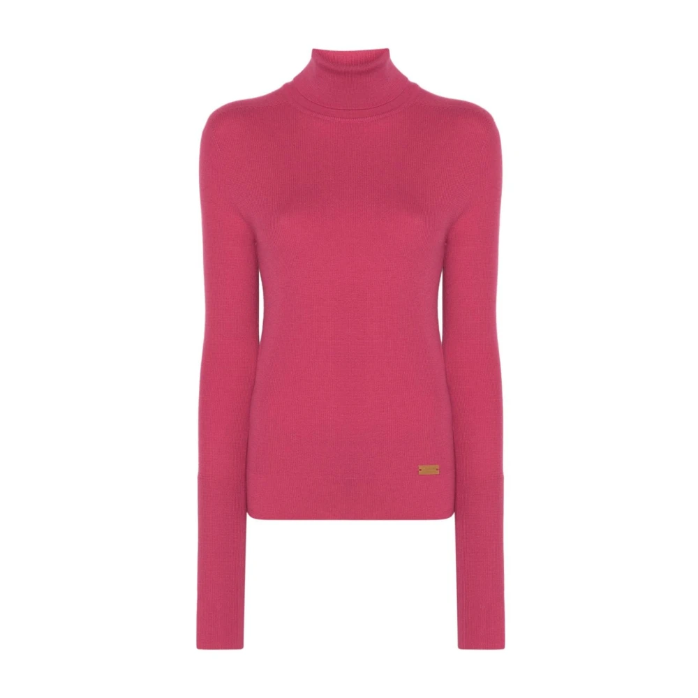 Balmain Fuchsia Jersey Sweater Pink Dames