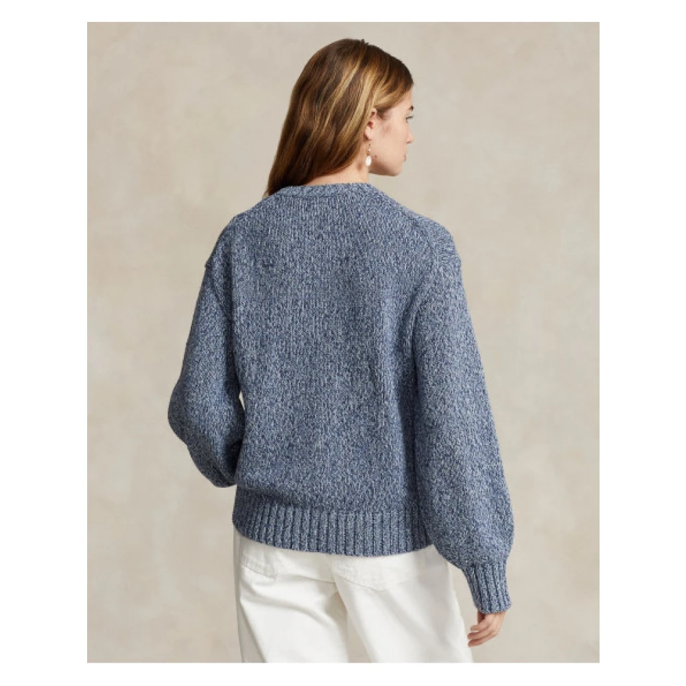 Polo Ralph Lauren Round-neck Knitwear Blue Dames