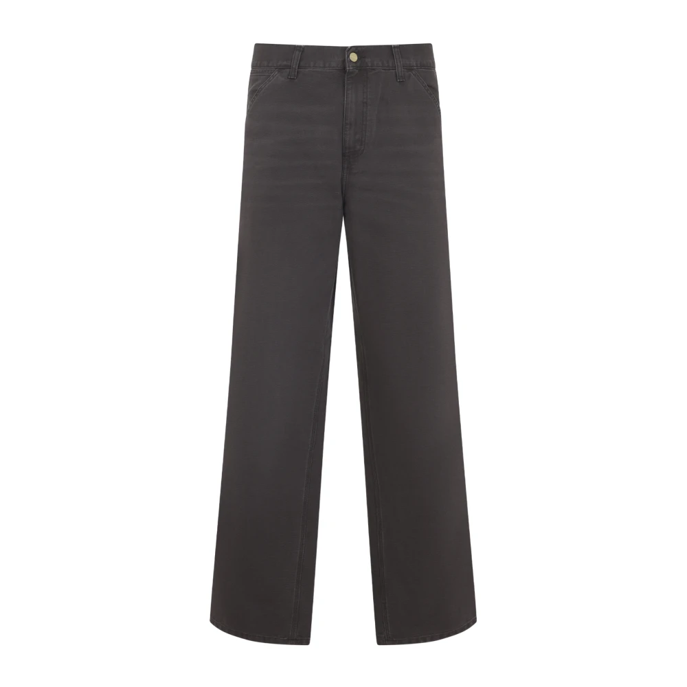 Carhartt Wip Men's Brown Straight Fit Jeans, W29, Knee Pant