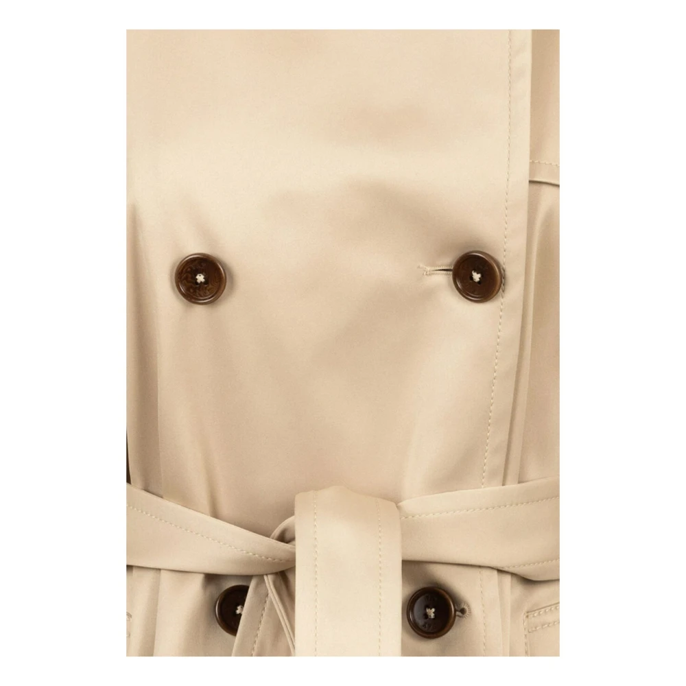 Fay Beige Trenchcoat met Waterafstotende Behandeling Beige Dames