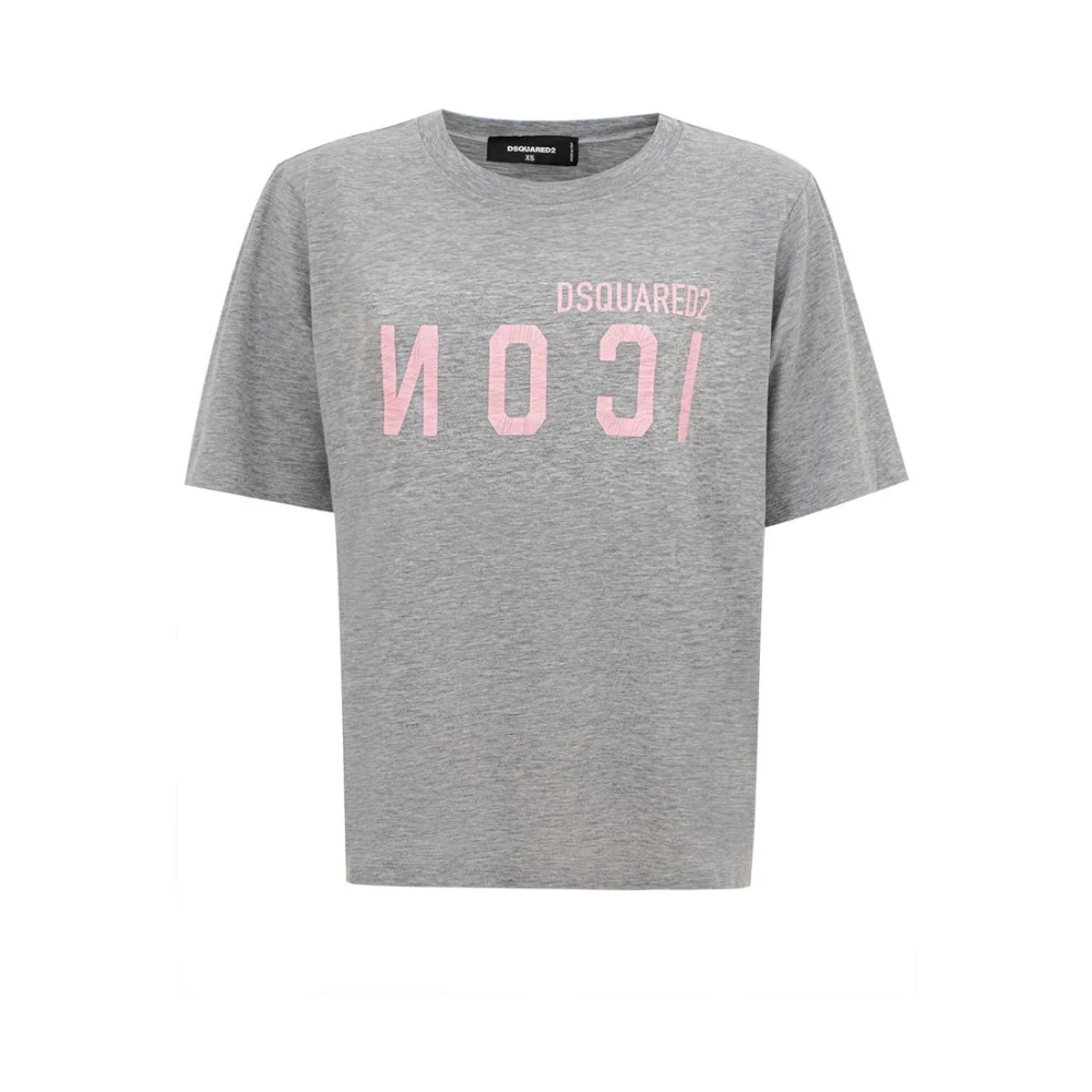 Dsquared² Gray Cotton T-Shirt - XS - Image 3