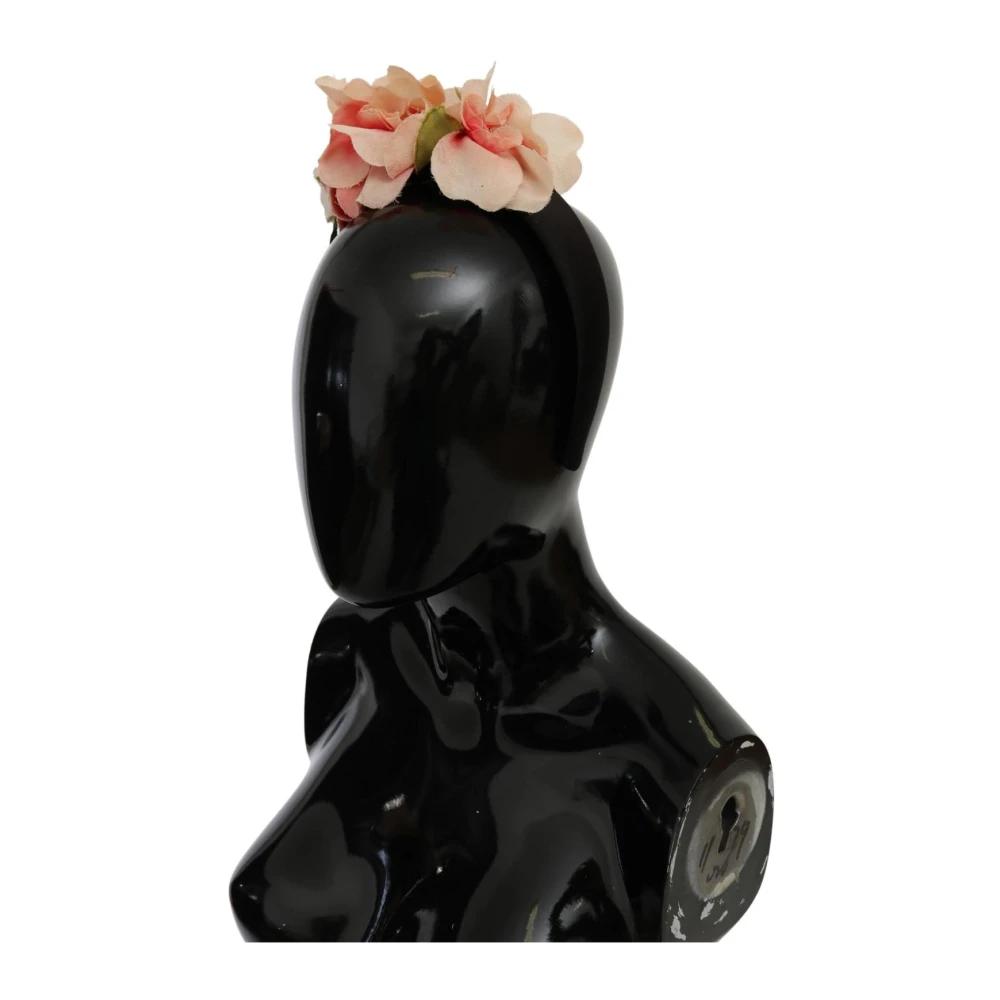 Dolce & Gabbana Luxe Bloemen Haarband Tiara Multicolor Dames