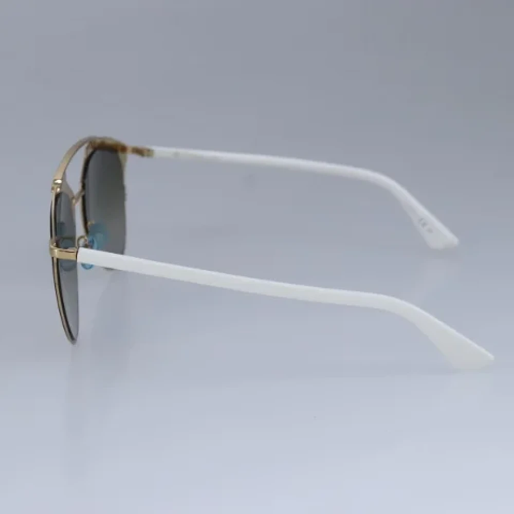 Dior Vintage Pre-owned Plastic sunglasses Yellow Dames