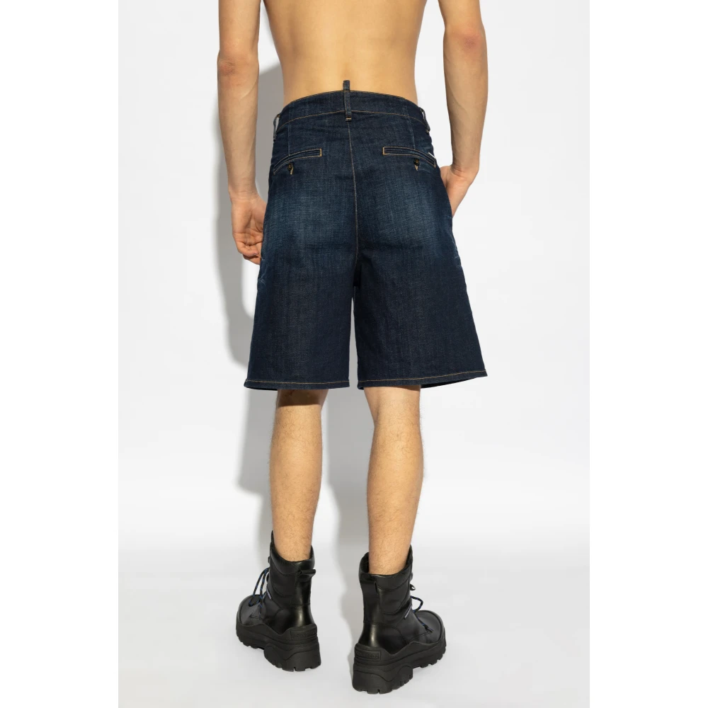 Dsquared2 Denim shorts Snatch Blue Heren