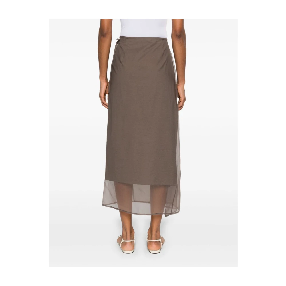 BRUNELLO CUCINELLI Bruine Rokken voor Vrouwen Brown Dames