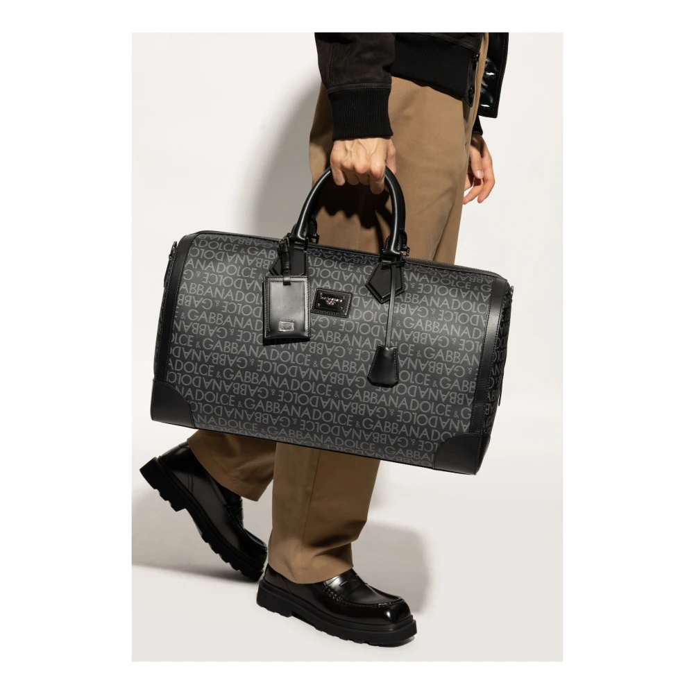 Dolce & Gabbana Handtas met monogram Black Heren
