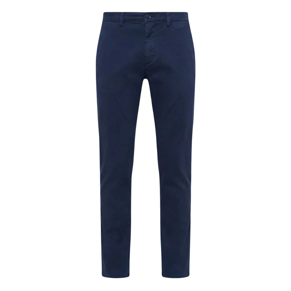Harmont & Blaine Blue Chinos, Male, 4XL, Slim Fit Trousers