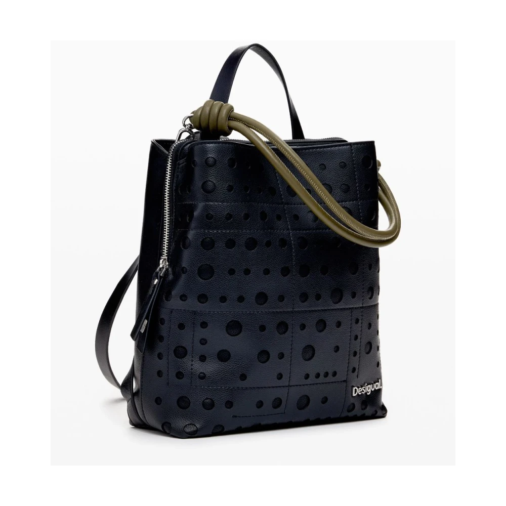 Desigual Stijlvolle Rugzak Black Dames