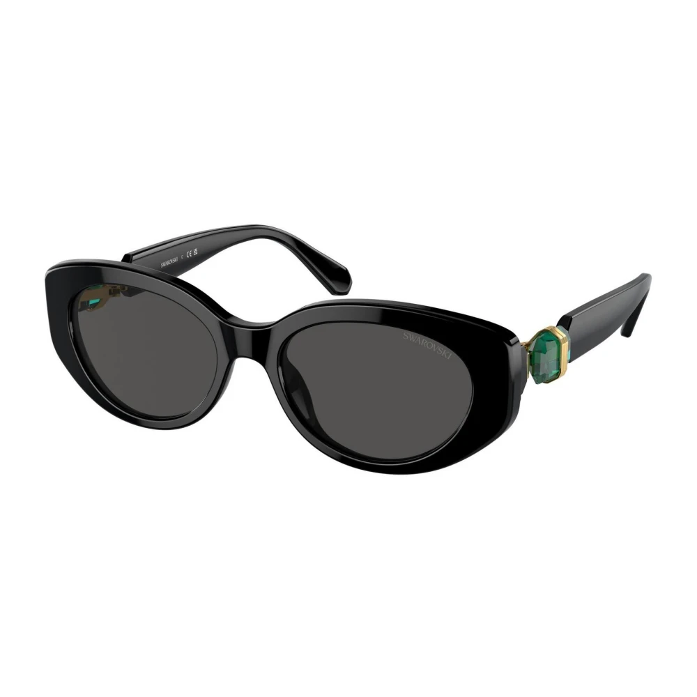 Swarovski Women's Black Sunglasses - Sunglasses - 53 Mm - Accessories