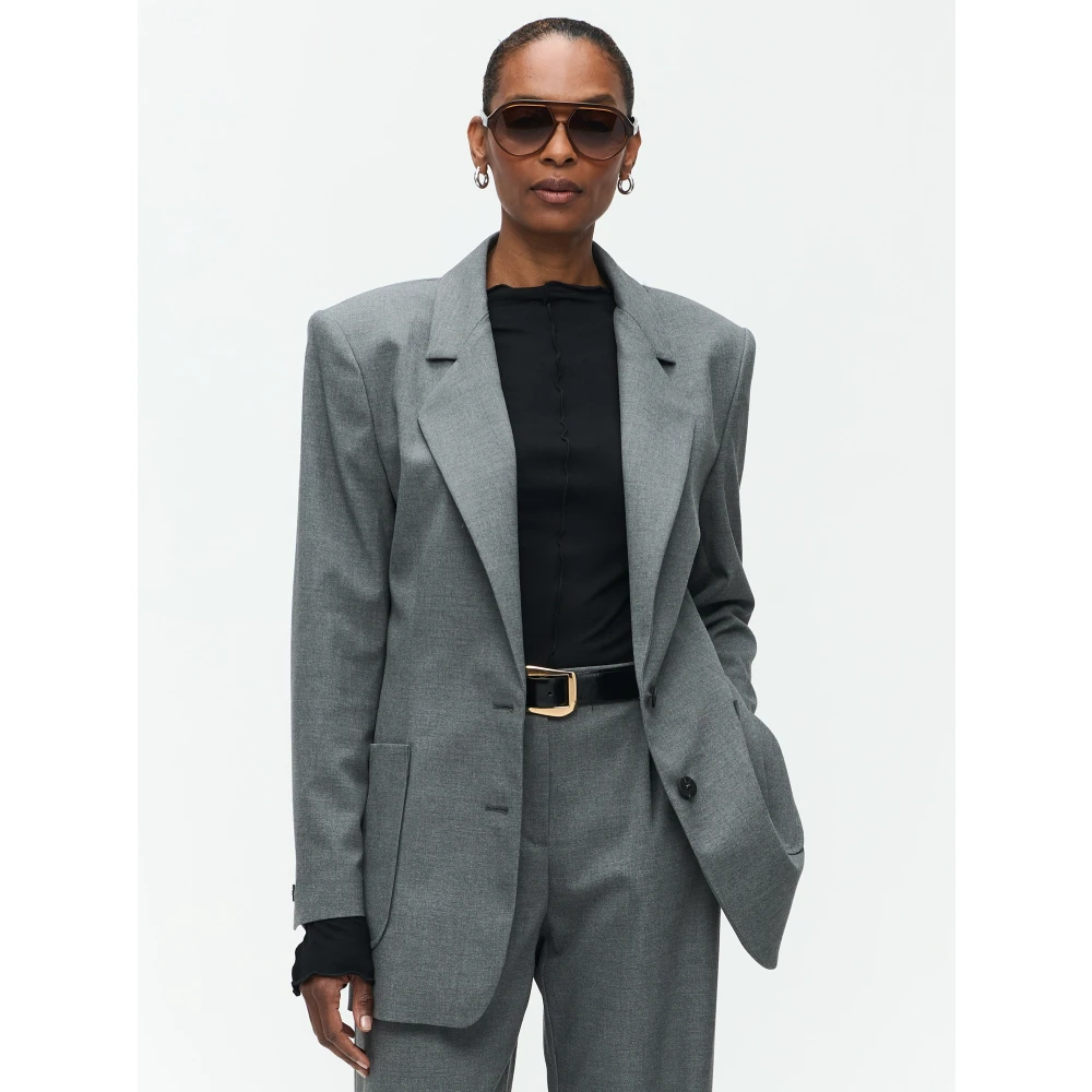 Jane Lushka Lennard Blazer Gray Dames