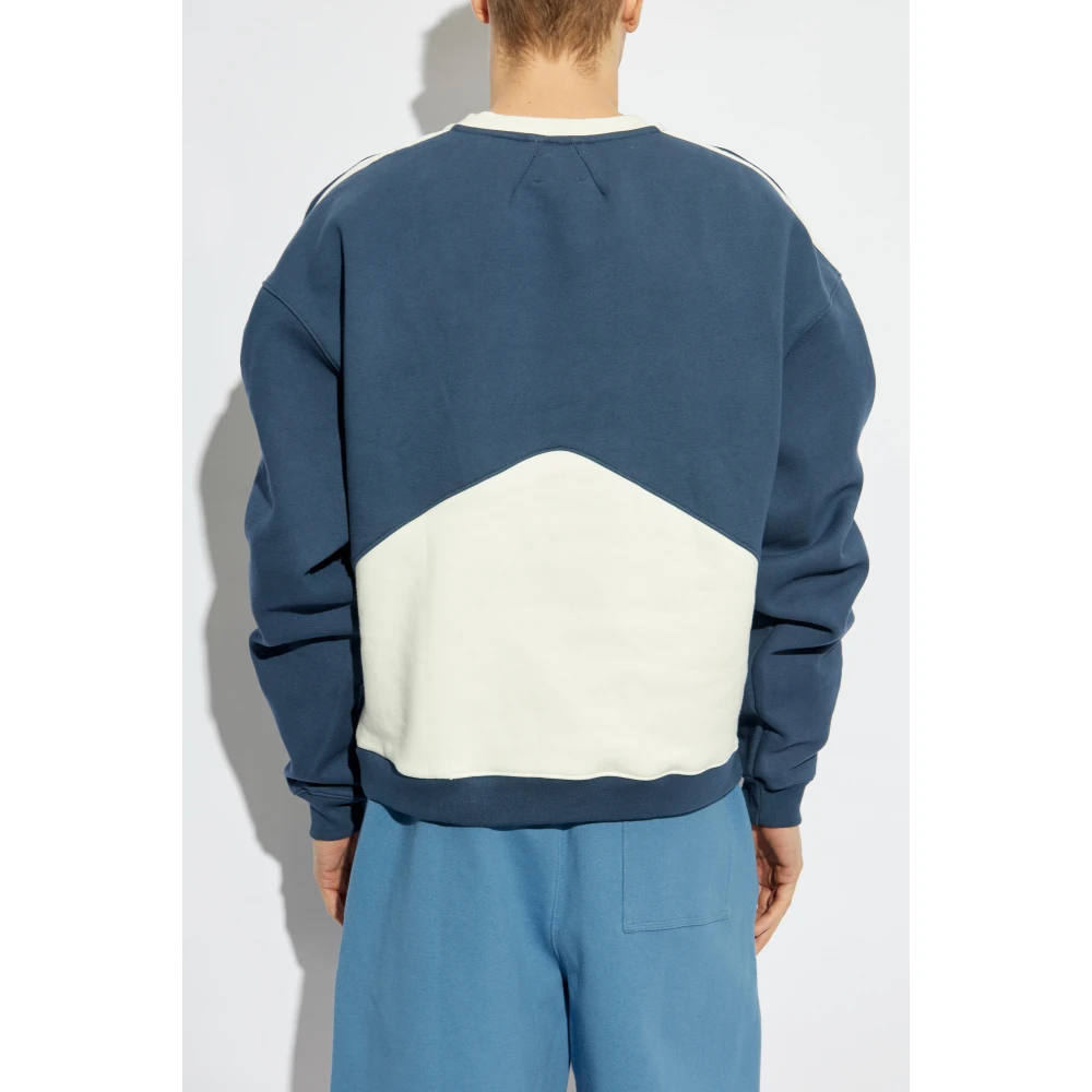 Rhude Sweatshirt met Logo Blue Heren