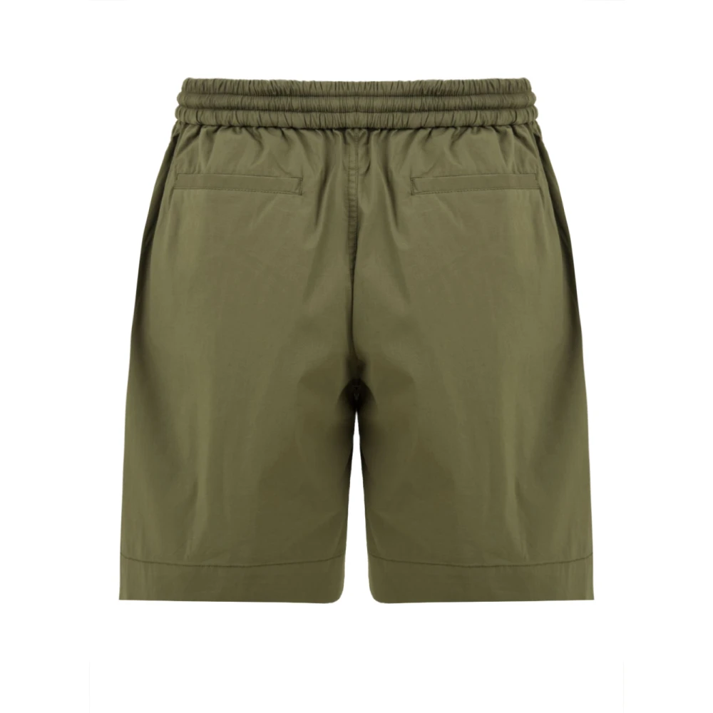 Aspesi Shorts in militaire stijl Green Heren
