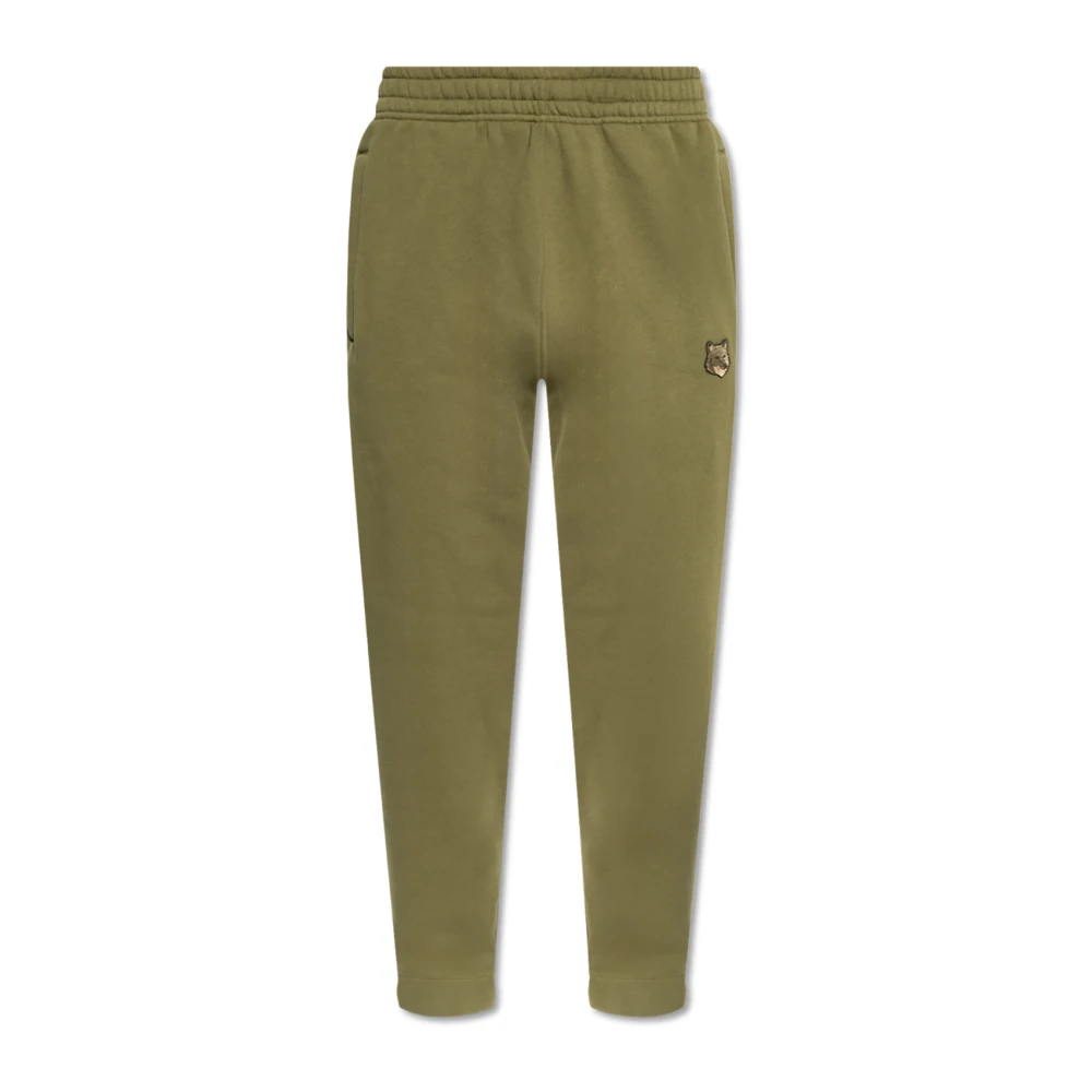 Maison Kitsuné Sweatpants Green Heren