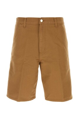 karamel-bomuld-bermuda-shorts