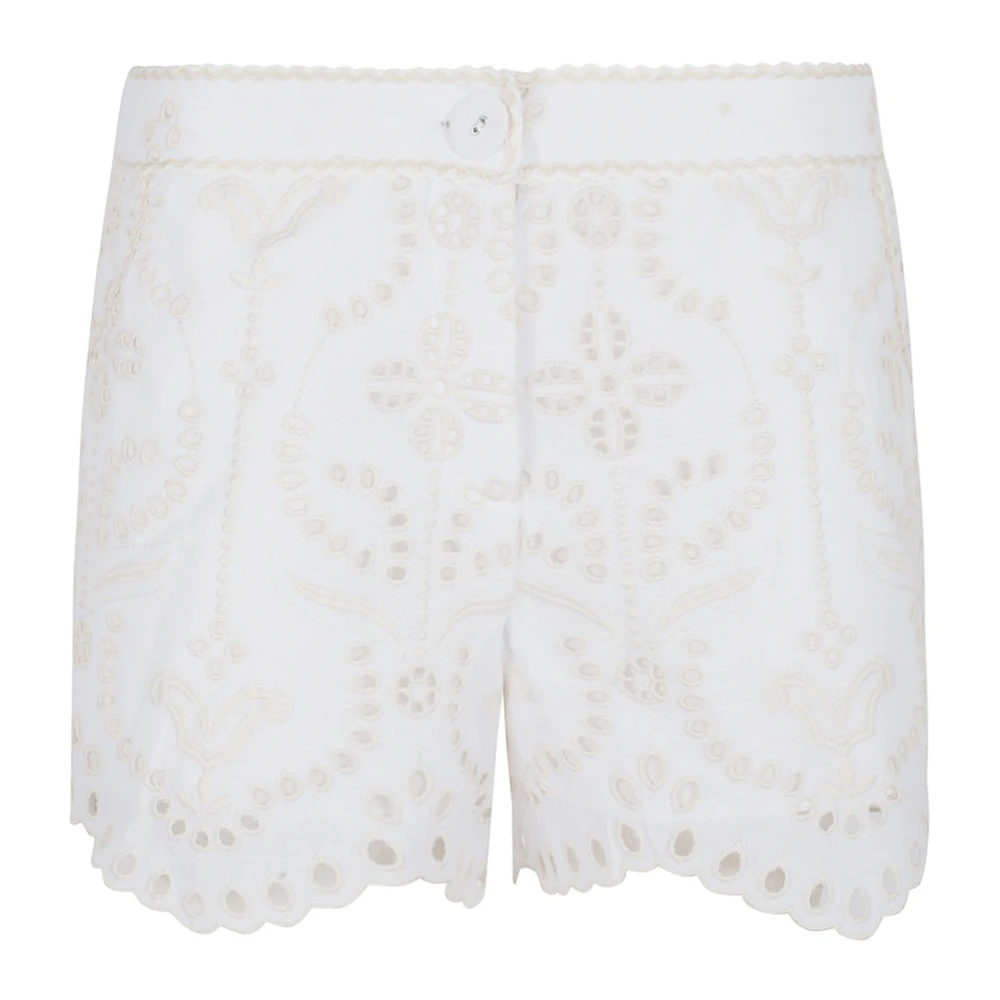 Charo Ruiz Ibiza Witte Shorts Ss24 Damesmode White Dames
