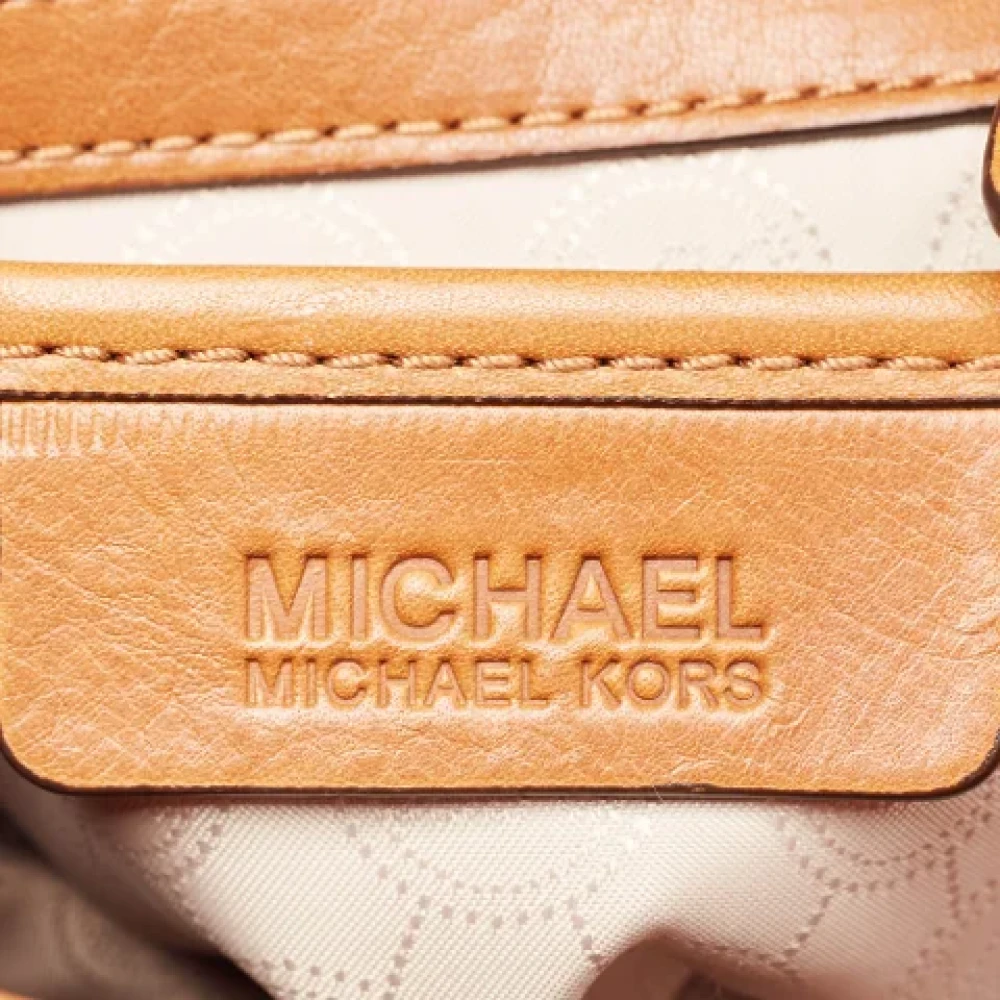 Michael Kors Pre-owned Canvas handbags Brown Dames