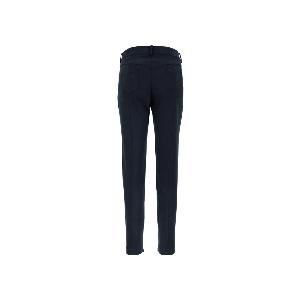 Elisabetta Franchi Damesknoopritsbroek Black Dames