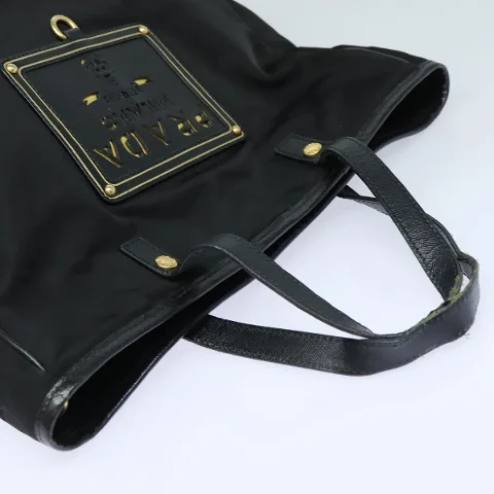 Prada Vintage Pre-owned Nylon totes Black Dames