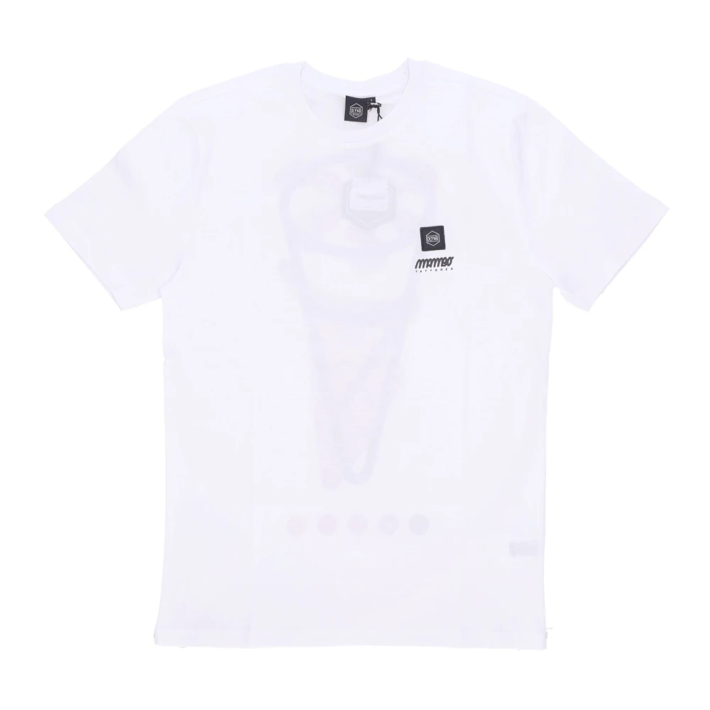 Dolly Noire Witte Mambo Cone Tee voor Mannen White Heren