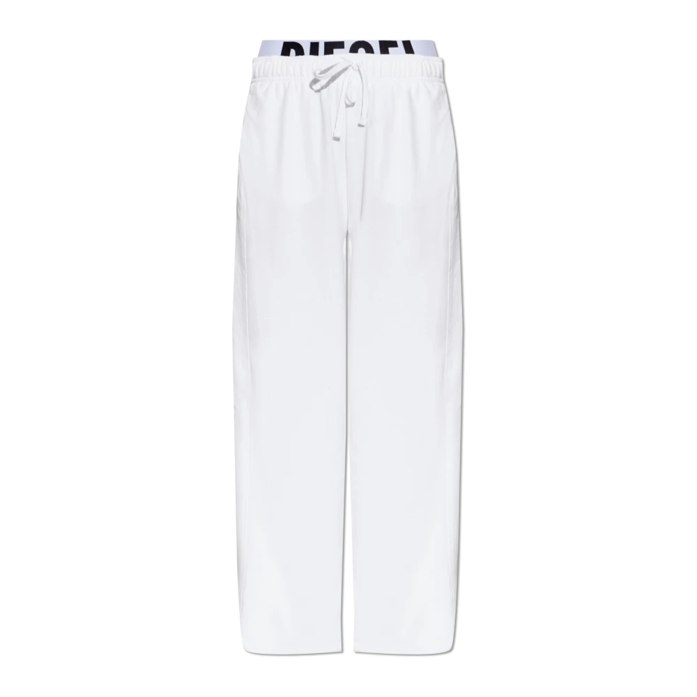 Diesel Damen Weiß Leslie-D-Pop Sweatpants