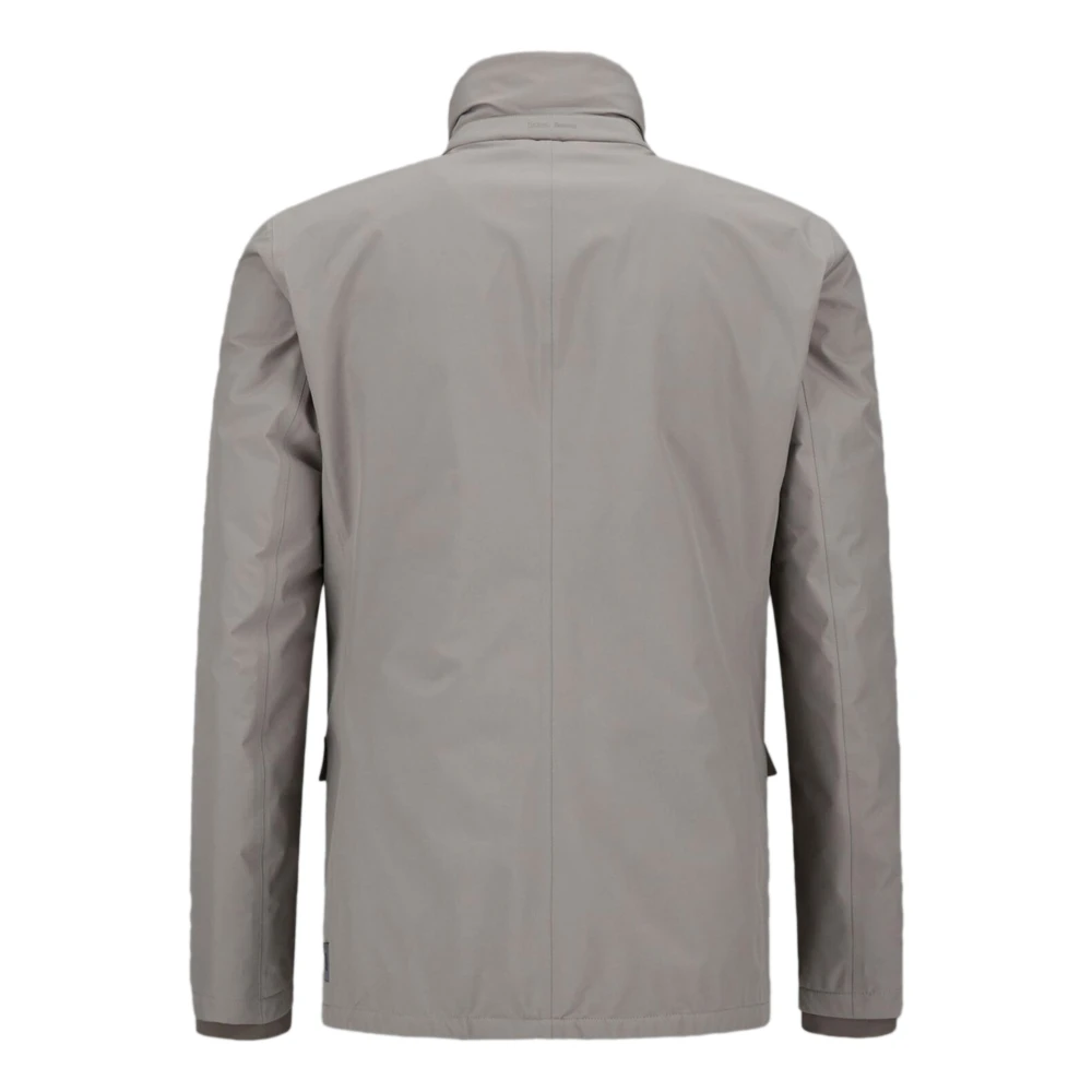 Herno Grijze Blazer met Gore-Tex Membraan Gray Heren