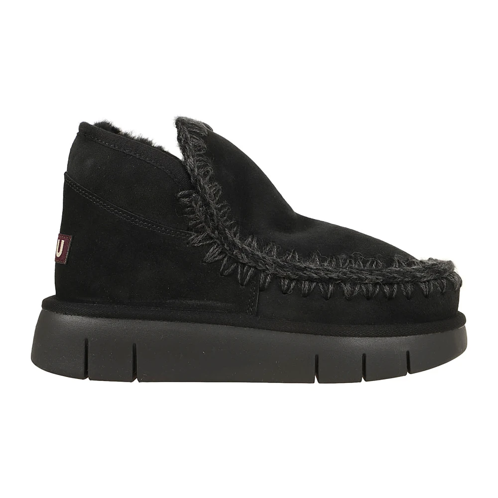 Mou Women's Black Ankle Boots For - Winter Boots - 6 Uk - Shoes