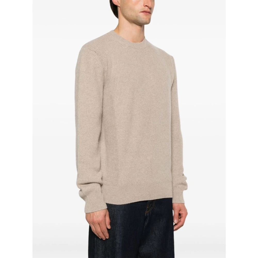 Ermenegildo Zegna Crewneck Sweater Beige Heren