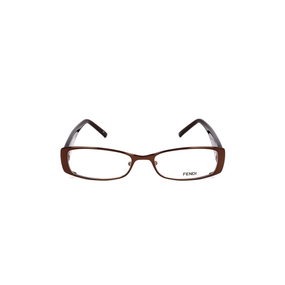 EMILIO PUCCI Bicolor Metalen Frames met Hazelnoot Wijzerplaat Brown Dames