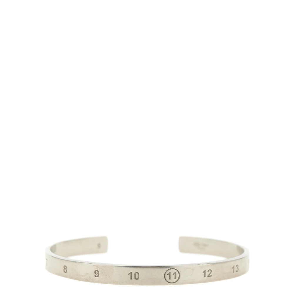 Maison Margiela Bracelets, Male, Xl, Bangle Gray
