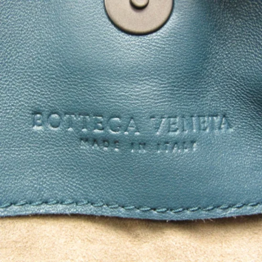 Bottega Veneta Vintage Pre-owned Leather totes Green Dames