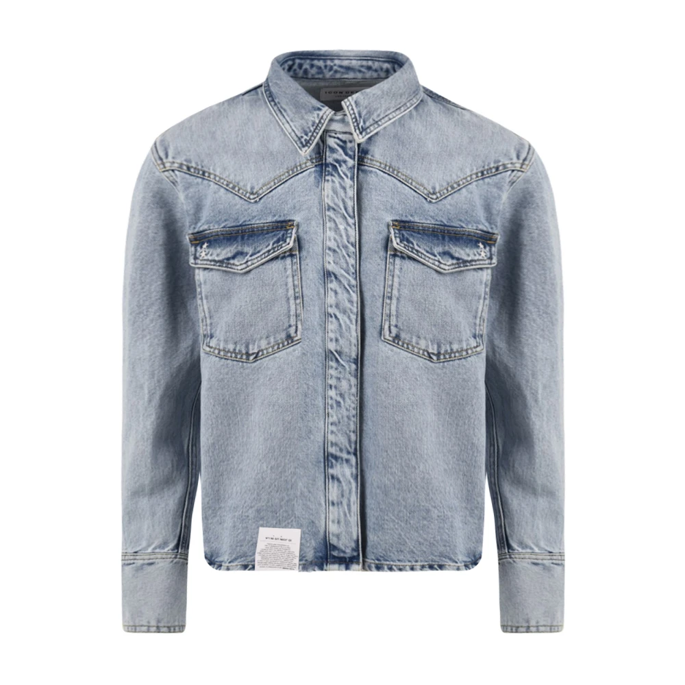 Icon Denim Women's Light Denim Shirt Norah Los Angeles