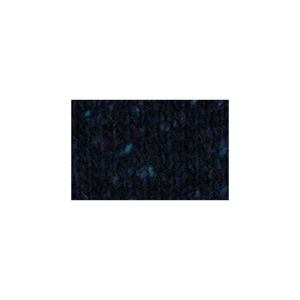 Gallo Blauwe effen herensjaal met contrasterende rand Blue Heren