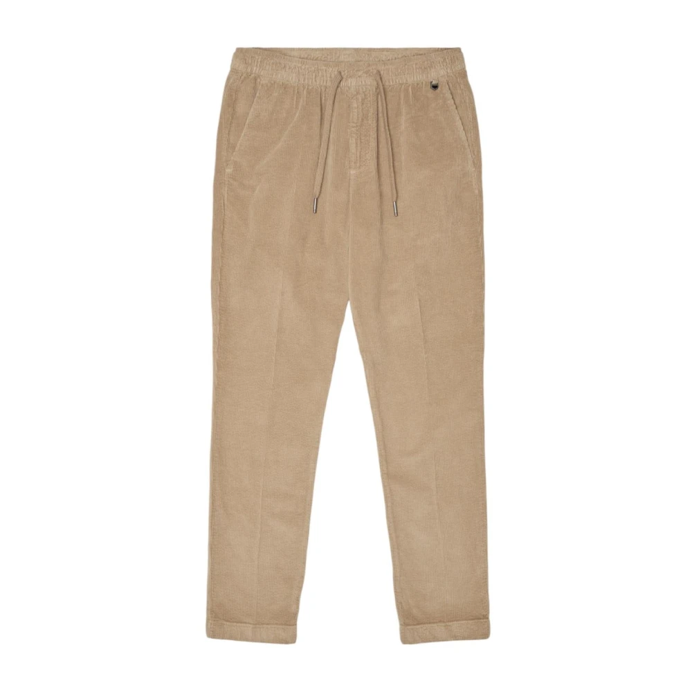 Antony Morato Men's Beige Straight Trousers