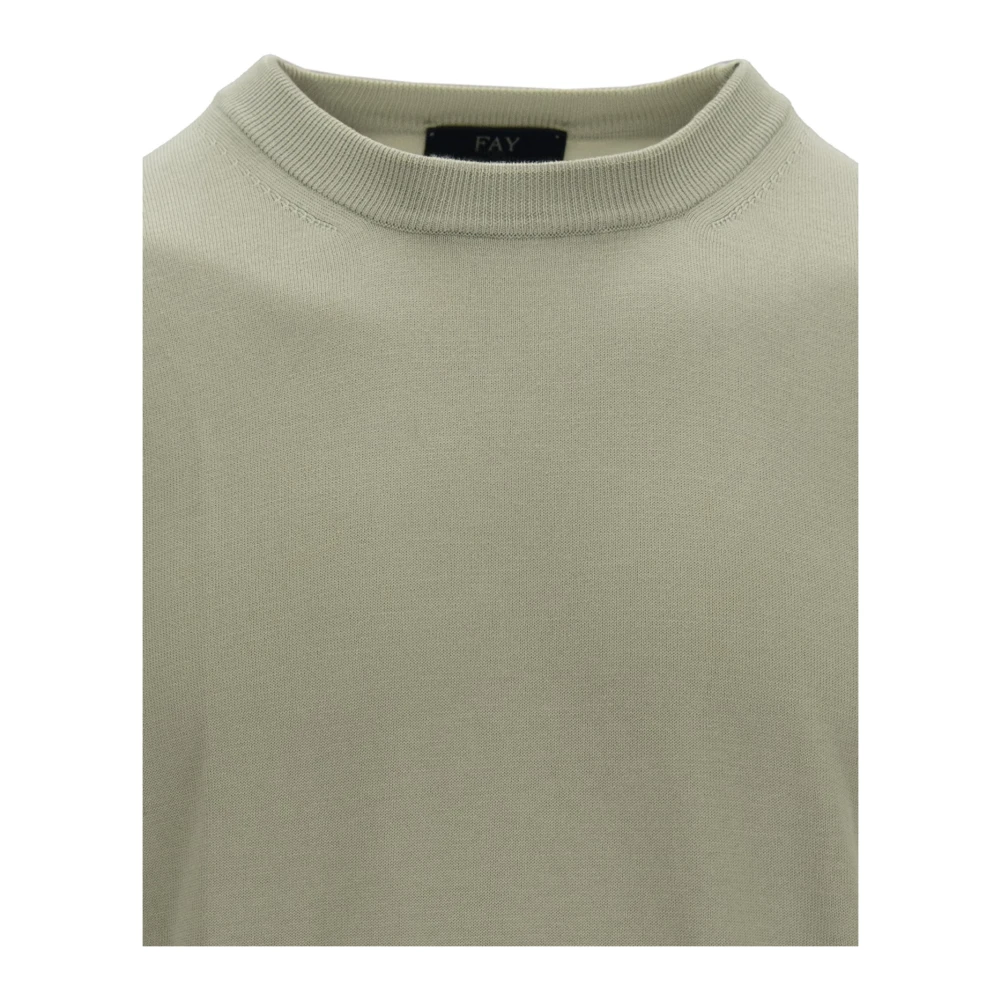 Fay Heren Pullover Trui Green Heren