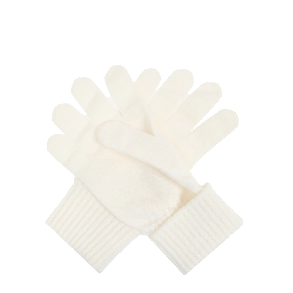 Versace Wollen handschoenen White Dames
