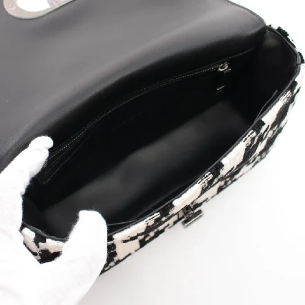 Dior Vintage Pre-owned Canvas dior-bags Black Dames